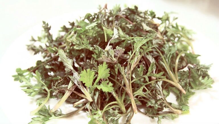 Wormwood by parasites